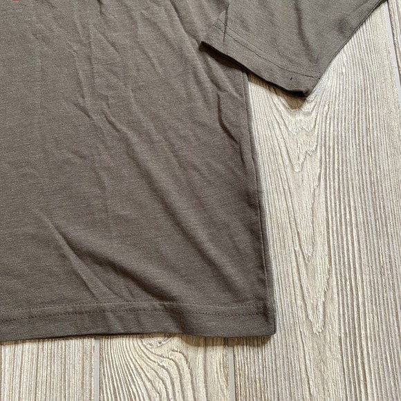 NHL Columbus Blue Jackets Logo LS Raglan Tee Men’s M Blue Gray New - Picture 3 of 10